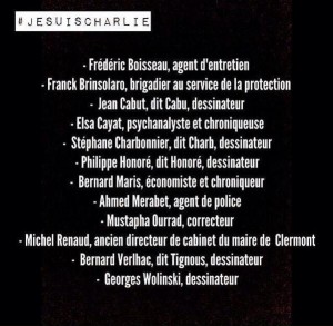 Ab hinc… 146 – In memoriam #Charlie #Montrouge #Vincennes